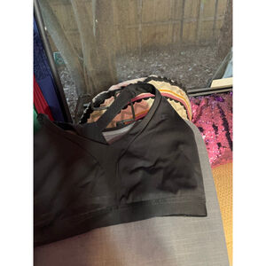 Women's Champion Black Sports Bra XL